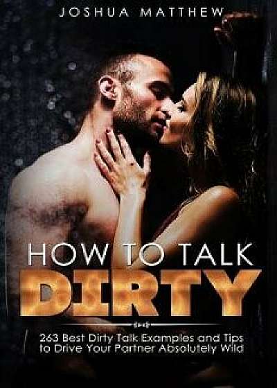 How to Talk Dirty: 263 Best Dirty Talk Examples and Tips to Drive Your Partner Absolutely Wild, Paperback/Joshua Matthew