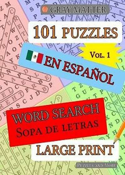 Spanish Word Search Puzzles, Paperback/Puzzles and More