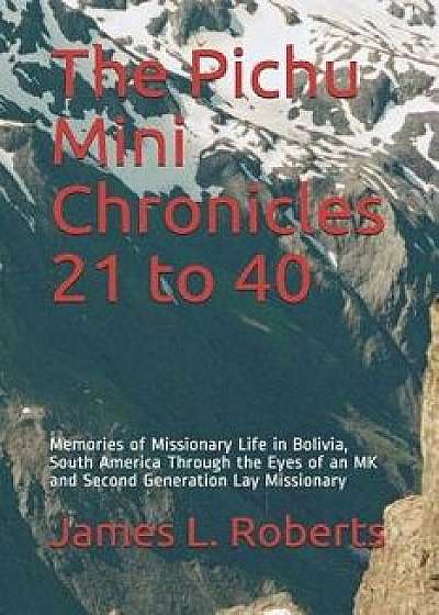 The Pichu Mini Chronicles 21 to 40: Memories of Missionary Life in Bolivia, South America Through the Eyes of an Mk and Second Generation Lay Missiona, Paperback/James L. Roberts