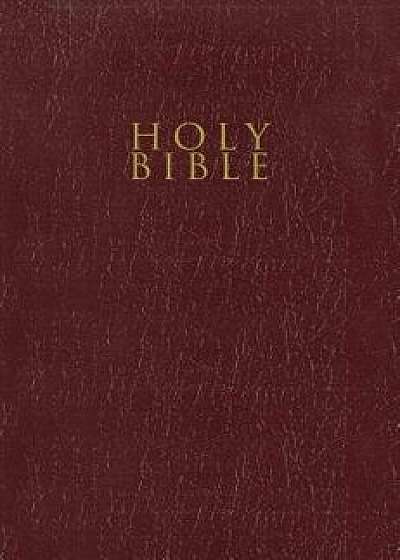 Niv, Gift and Award Bible, Leather-Look, Burgundy, Red Letter Edition, Comfort Print, Paperback/Zondervan