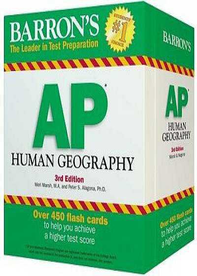 Barron's AP Human Geography Flash Cards (3rd Ed.)/Meri Marsh