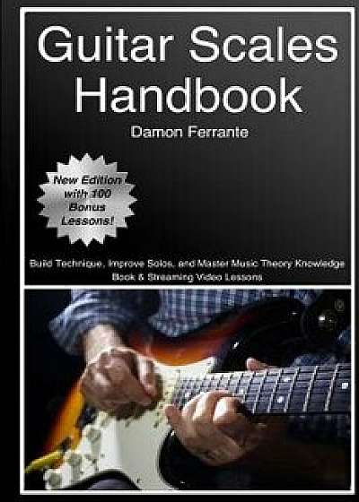 Guitar Scales Handbook: A Step-By-Step, 100-Lesson Guide to Scales, Music Theory, and Fretboard Theory (Book & Streaming Videos) (Steeplechase, Paperback/Damon Ferrante