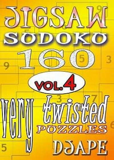 Jigsaw Sudoku Vol. 4: 160 Very Twisted Puzzles, Paperback/Djape