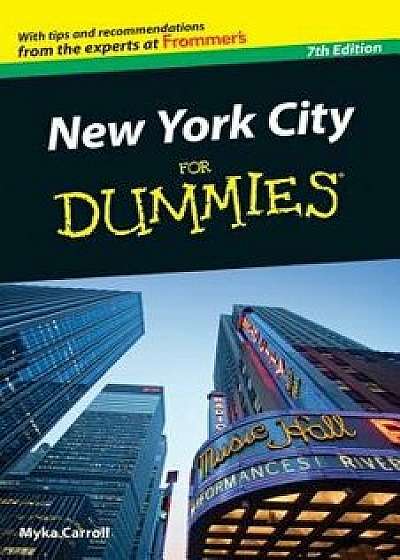 New York City for Dummies, Paperback/Myka Carroll