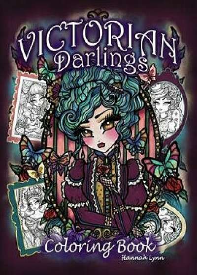 Victorian Darlings Coloring Book, Paperback/Hannah Lynn
