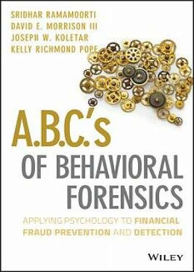 Behavioral Forensics, Hardcover/Sridhar Ramamoorti