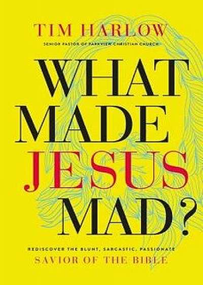 What Made Jesus Mad?: Rediscover the Blunt, Sarcastic, Passionate Savior of the Bible, Hardcover/Tim Harlow