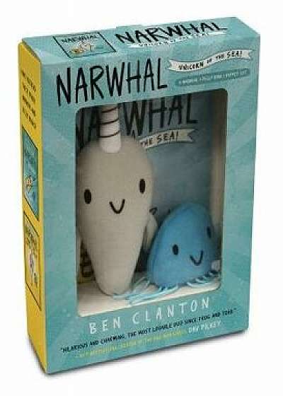 Narwhal and Jelly Book 1 and Puppet Set, Hardcover/Ben Clanton