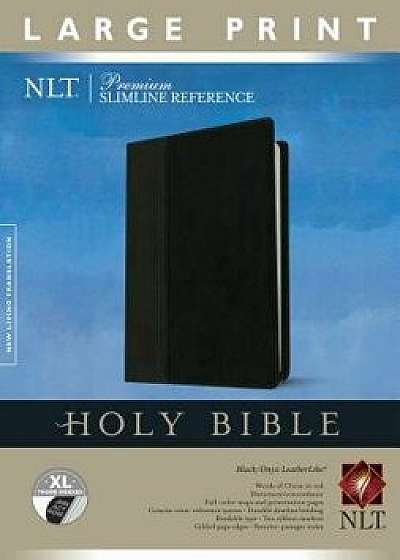 Premium Slimline Reference Bible-NLT-Large Print/Tyndale