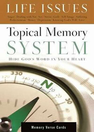 Topical Memory System Life Issues Memory Verse Cards, Paperback/The Navigators