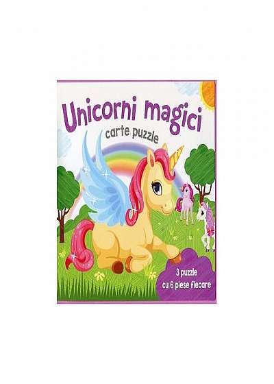 Unicorni magici. Carte puzzle