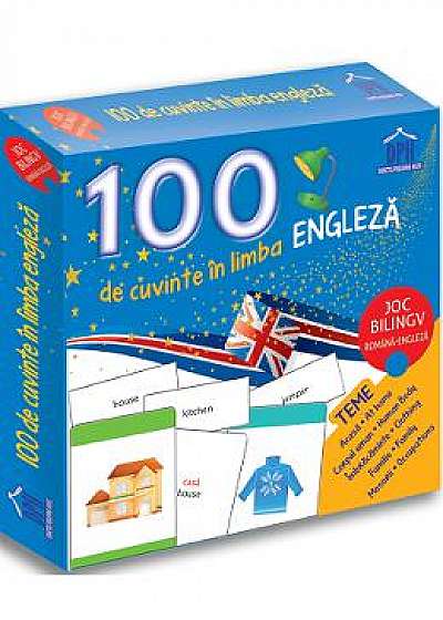 100 de cuvinte in limba engleza. Joc bilingv
