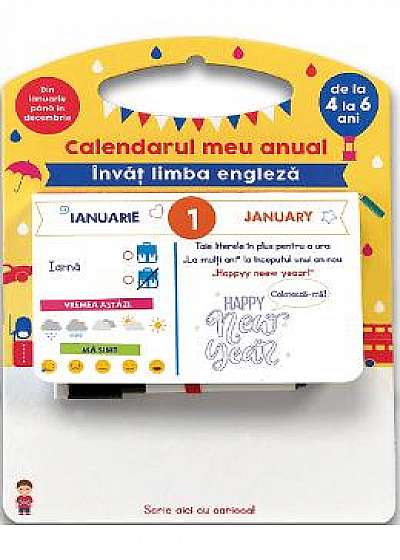 Calendarul meu anual. Invat limba engleza