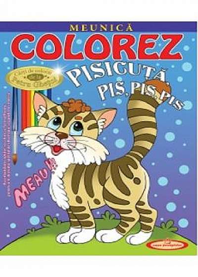 Coperta cărții Colorez pisicuta
