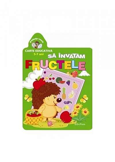Coperta cărții Să învățăm fructele. Grădinița veselă.