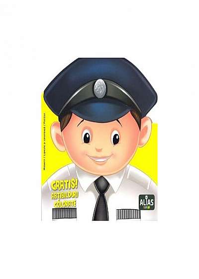 Polițist. Carte de colorat