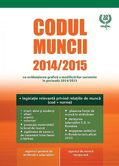 Codul Muncii 2014 - 2015