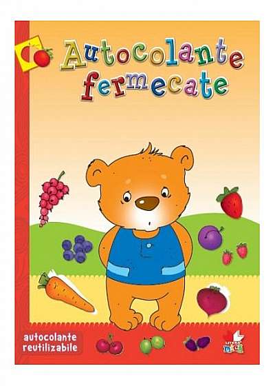 Coperta cărții Autocolante fermecate. Micul ilustrator