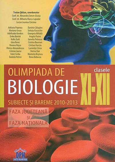 Olimpiada de Biologie Clasele XI-XII. Subiecte și bareme