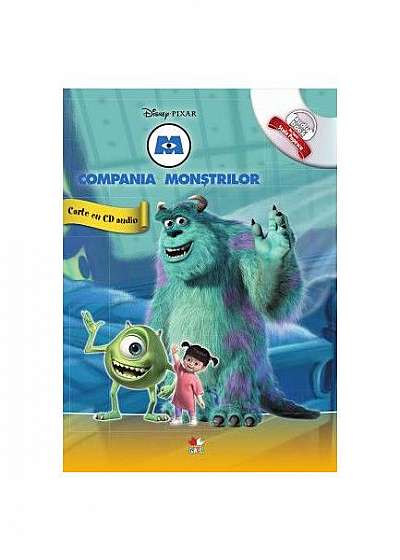Disney Audiobook. Compania Monştrilor (carte + CD)