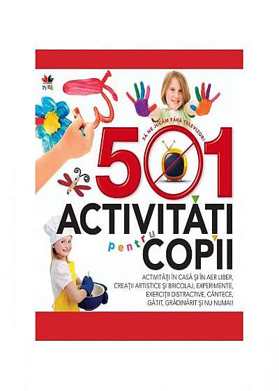 Coperta cărții 501 activităţi pentru copii