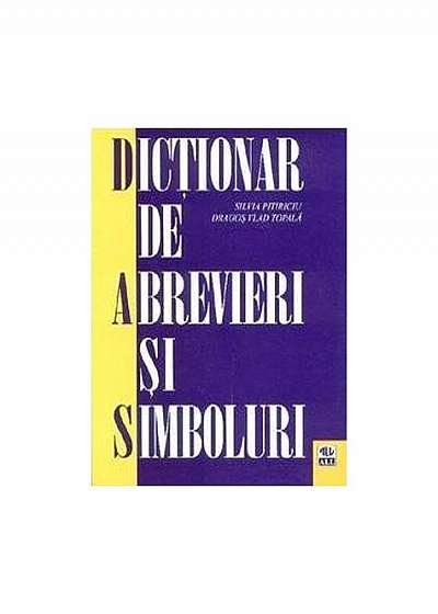 Dicționar de abrevieri și simboluri