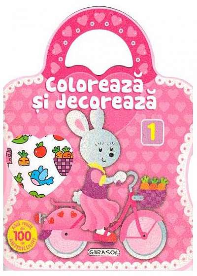 Coperta cărții Colorează și decorează nr.1
