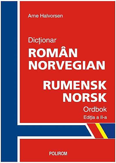 Coperta cărții Dicţionar român-norvegian. (Ediţia 2008) de Arne Halvorsen