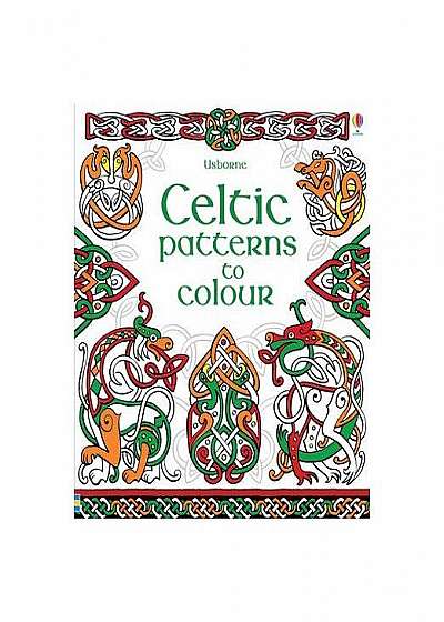 Coperta cărții Celtic Patterns to Colour