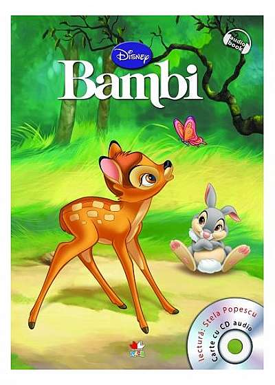 Disney Audiobook. Bambi (carte + CD)