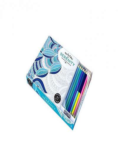 Vive Le Color! Serenity (Coloring Book and Pencils)