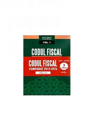 Codul Fiscal Comparat 2015-2016 (cod+norme) Ed. a 2-a