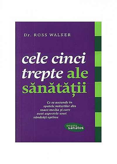 Coperta cărții Cele cinci trepte ale sănătății