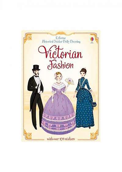 Historical Sticker Dolly Dressing Victorian Fashion