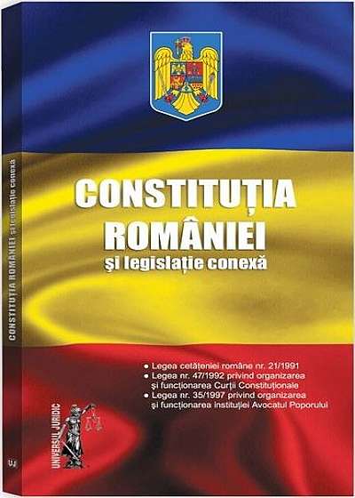 Constituția României și legislație conexă (ianuarie 2018)