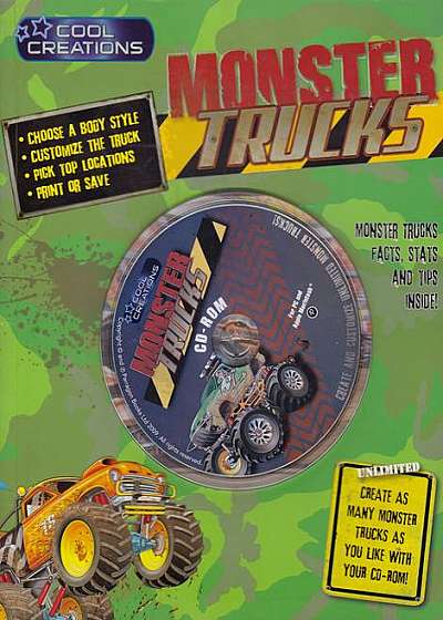Monster Trucks. Cool Creations CD Activity Book