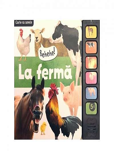 La fermă. Carte cu sunete