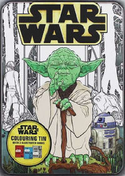 Coperta cărții Star Wars Colouring Tin