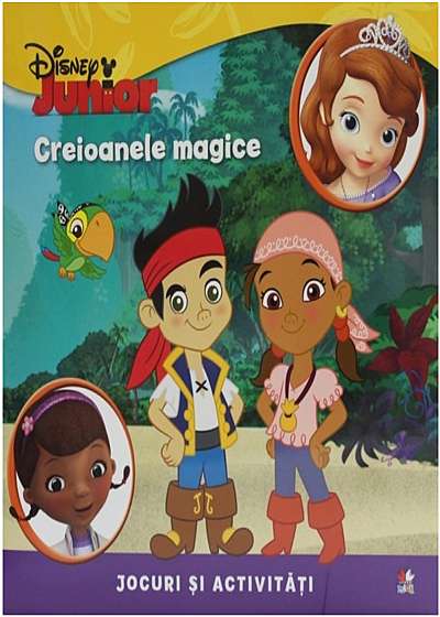 Coperta cărții Disney. Creioanele magice. Jocuri și activități de Disney