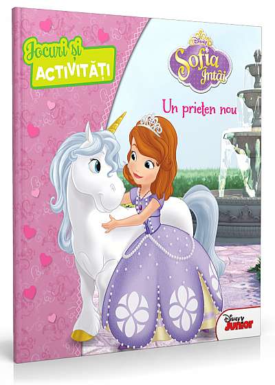Coperta cărții Disney. Sofia Întâi. Un prieten nou. Jocuri și activități