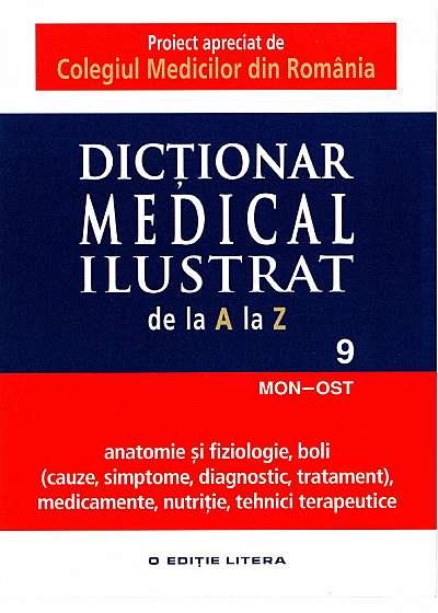 Coperta cărții Dicționar medical ilustrat. Vol. 9