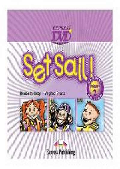 Curs limba engleza Set Sail 2 DVD, Virginia Evans