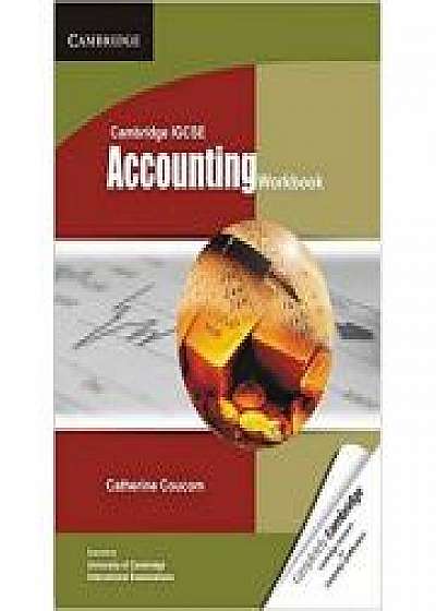 Coperta cărții Cambridge IGCSE Accounting Workbook