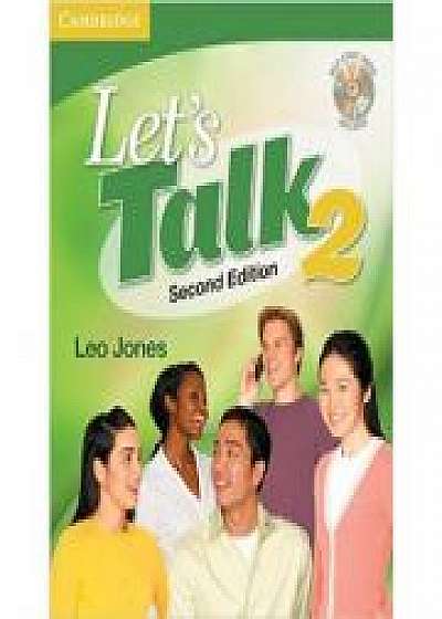 Coperta cărții Let's Talk Level 2 Student's Book with Self-study Audio CD