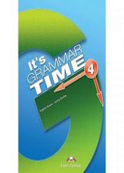 Curs de gramatica limba engleza It's Grammar Time 4 Manualul elevului cu Digibook App, Virginia Evans