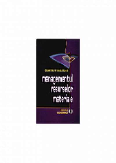 Coperta cărții Managementul resurselor materiale