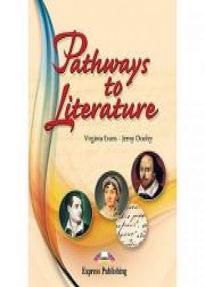 Coperta cărții Curs limba engleza Pathways To Literature Audio Set 4 CD, Jenny Dooley