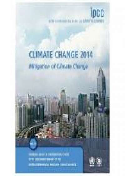 Coperta cărții Climate Change 2014: Mitigation of Climate Change: Working Group III Contribution to the IPCC Fifth Assessment Report