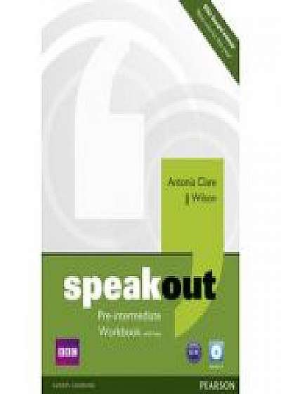 Speakout Pre-intermediate Workbook with Key and Audio CD
