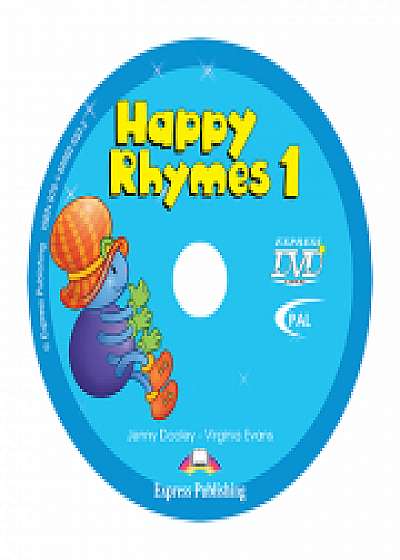 Curs limba engleza Happy Rhymes 1 DVD, Virginia Evans
